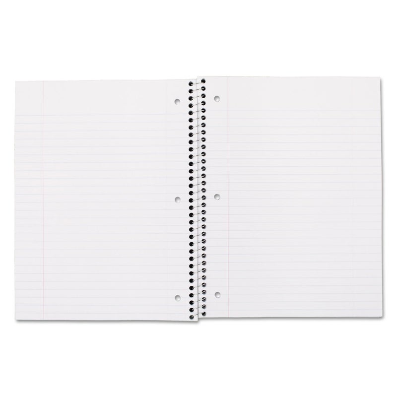 Mead Spiral Notebook, 1 Subject, Wide Ruled Paper, 100 Sheets, 10-1/2" x 8", Color Selected For You, 1 Count (05514) - Image 2